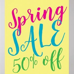50% off ALL Closet Items